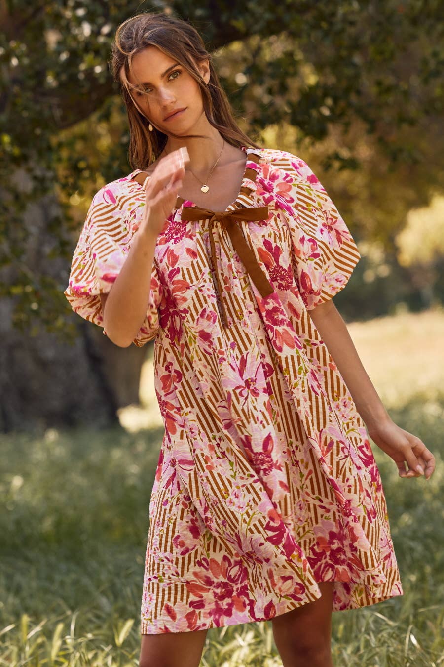 Floral Mini Dress