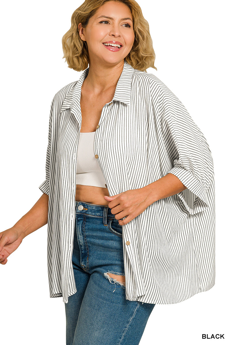 Stripe Button Down