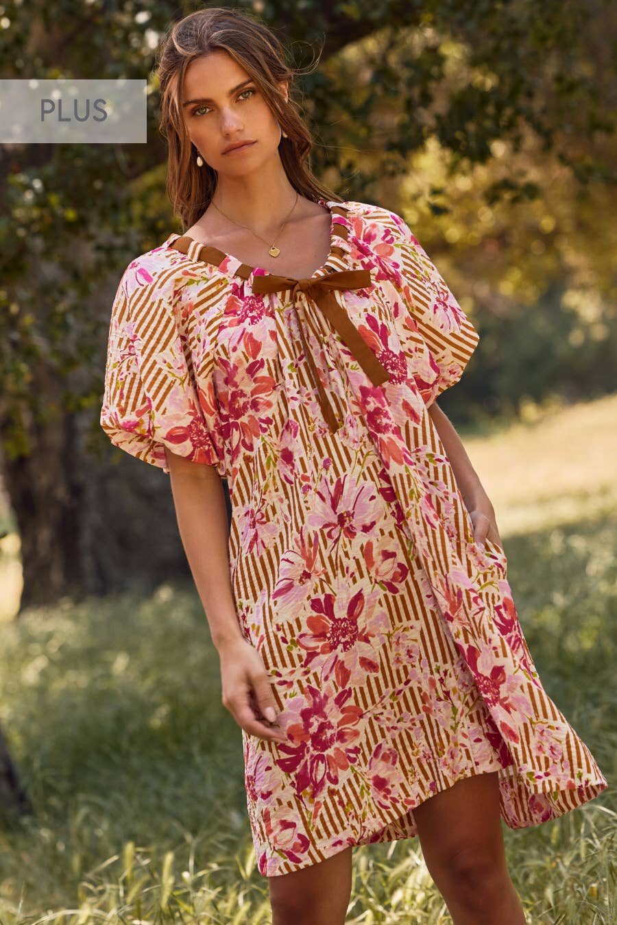 Floral Mini Dress