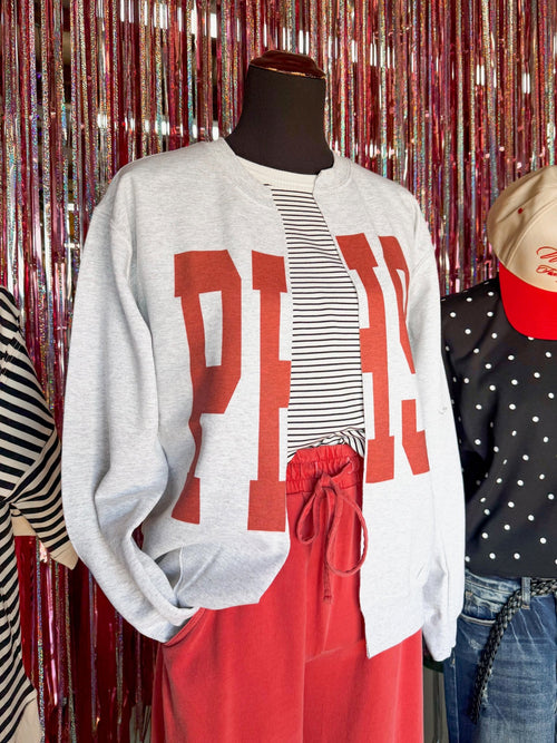 PHS HIGH SCHOOL SPLIT SWEATSHIRT - Extra