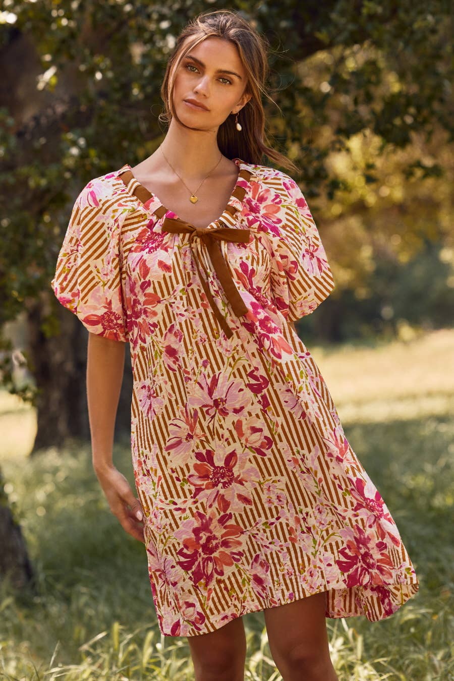 Floral Mini Dress